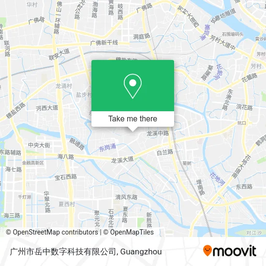 广州市岳中数字科技有限公司 map