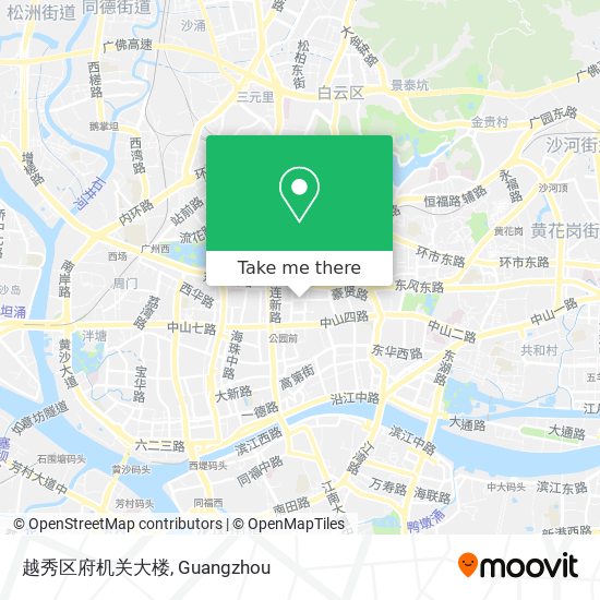 越秀区府机关大楼 map