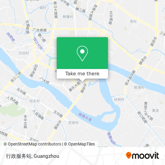 行政服务站 map
