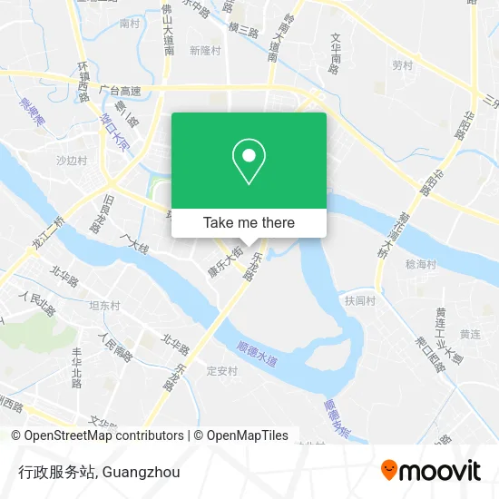 行政服务站 map