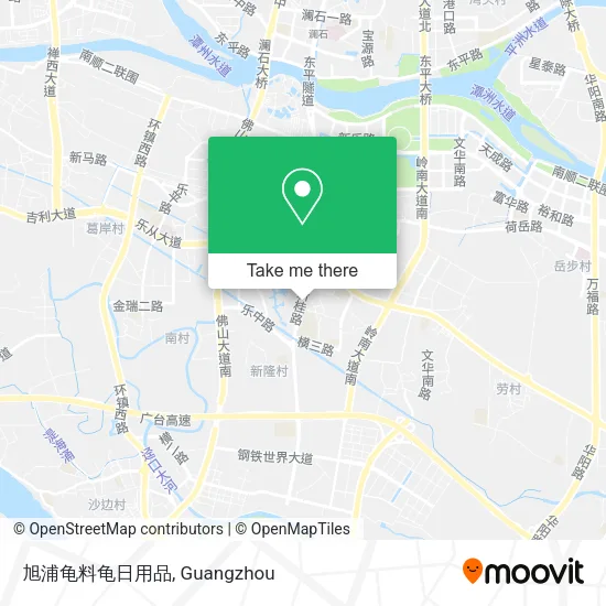 旭浦龟料龟日用品 map