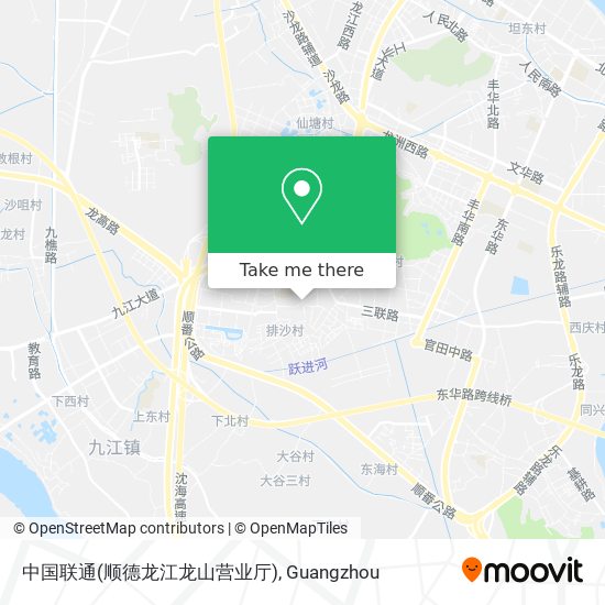 中国联通(顺德龙江龙山营业厅) map