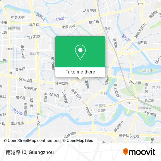 南港路10 map