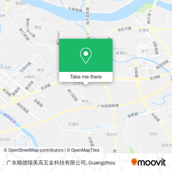 广东顺德瑞美高五金科技有限公司 map