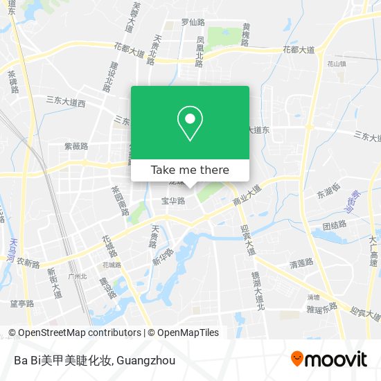 Ba Bi美甲美睫化妆 map