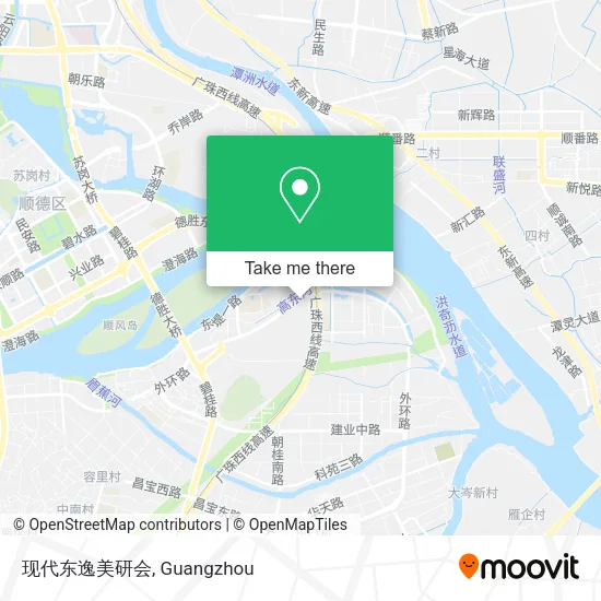 现代东逸美研会 map