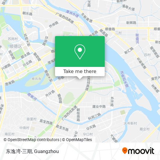 东逸湾-三期 map