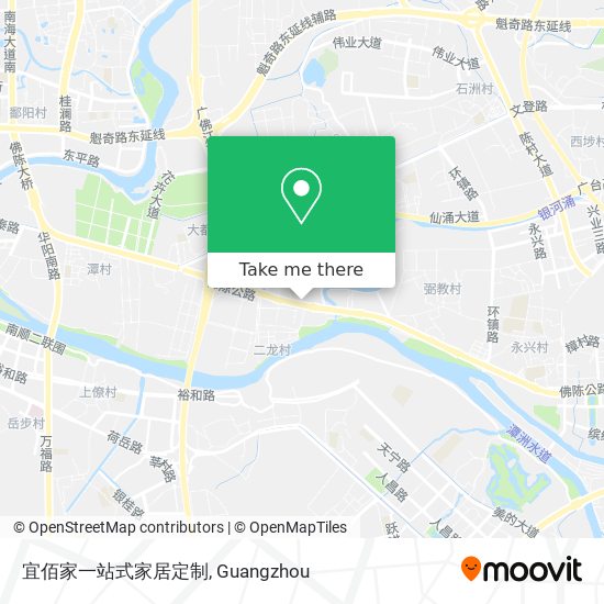 宜佰家一站式家居定制 map
