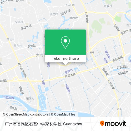 广州市番禺区石基中学家长学校 map