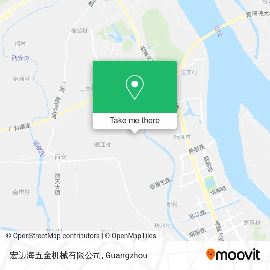 宏迈海五金机械有限公司 map