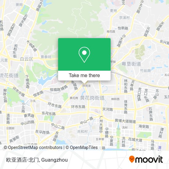 欧亚酒店-北门 map