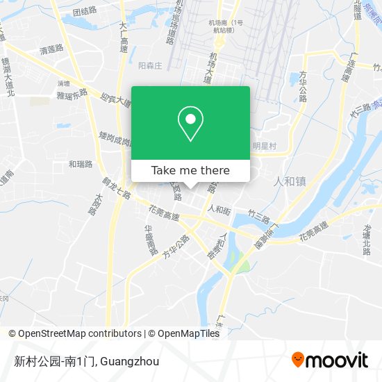 新村公园-南1门 map