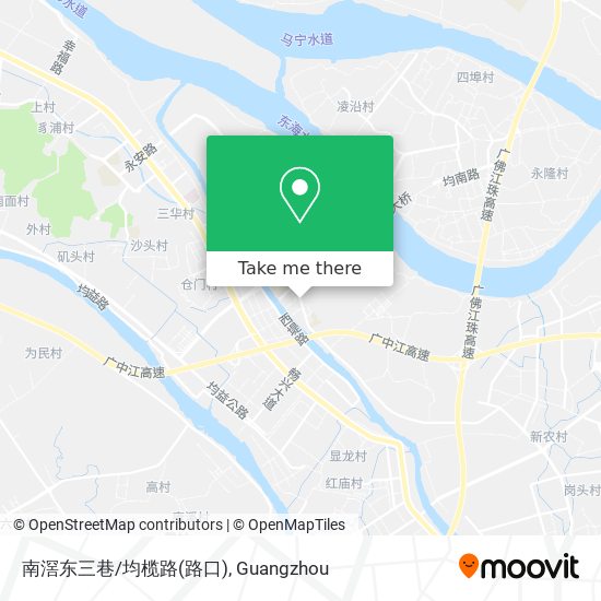 南滘东三巷/均榄路(路口) map