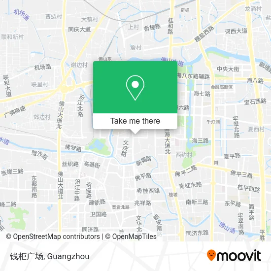 钱柜广场 map