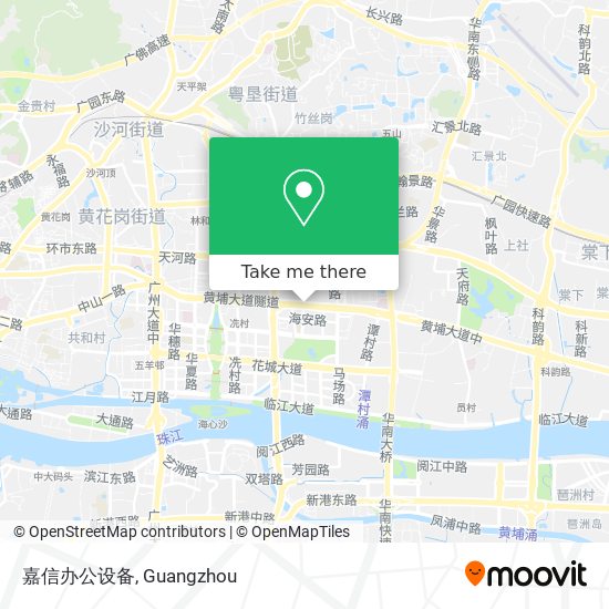 嘉信办公设备 map