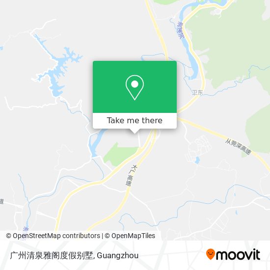 广州清泉雅阁度假别墅 map