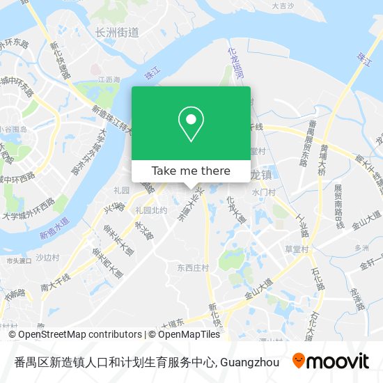 番禺区新造镇人口和计划生育服务中心 map