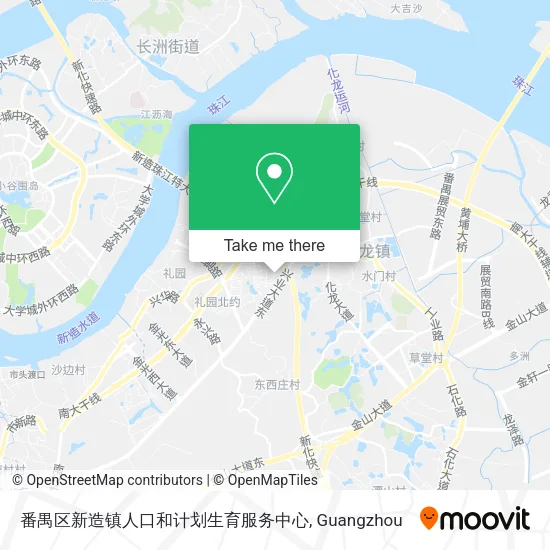 番禺区新造镇人口和计划生育服务中心 map