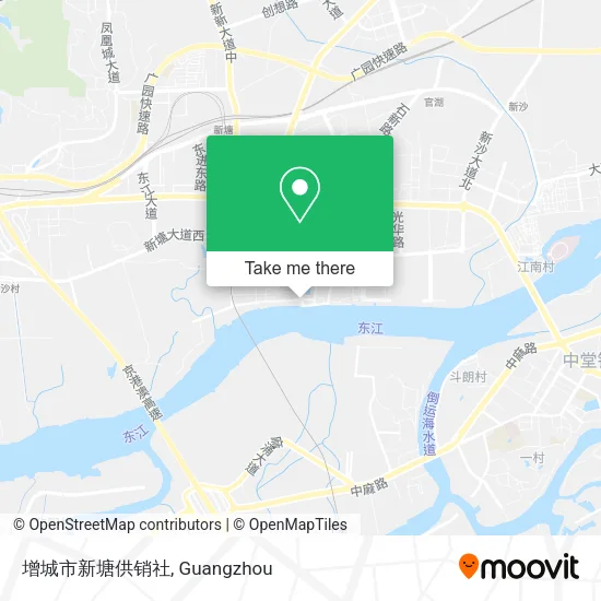 增城市新塘供销社 map