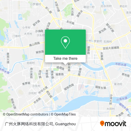广州火豚网络科技有限公司 map
