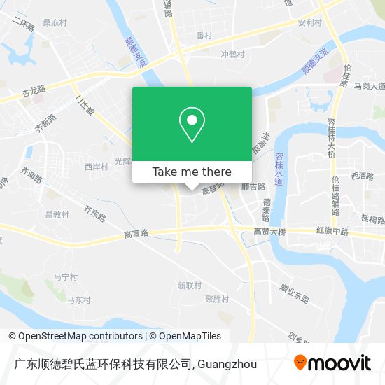 广东顺德碧氏蓝环保科技有限公司 map