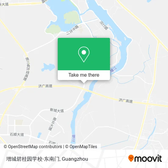 增城碧桂园学校-东南门 map
