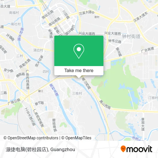 灏捷电脑(碧桂园店) map