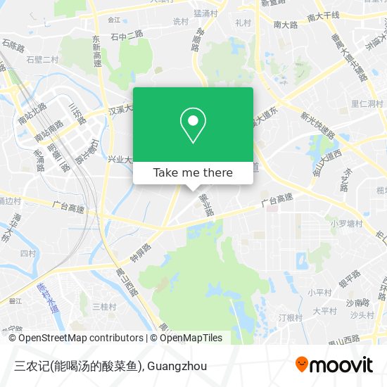 三农记(能喝汤的酸菜鱼) map