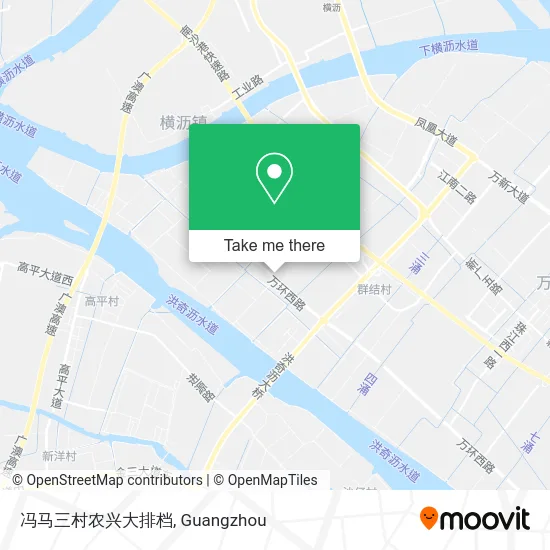 冯马三村农兴大排档 map