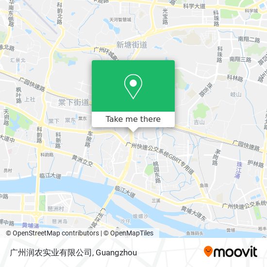 广州润农实业有限公司 map