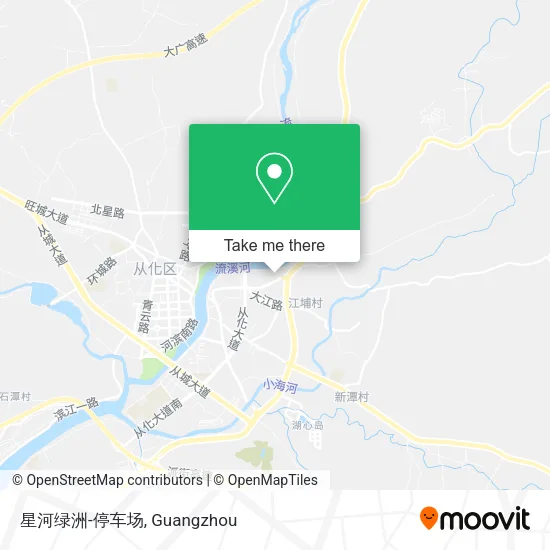 星河绿洲-停车场 map