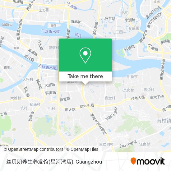 丝贝朗养生养发馆(星河湾店) map