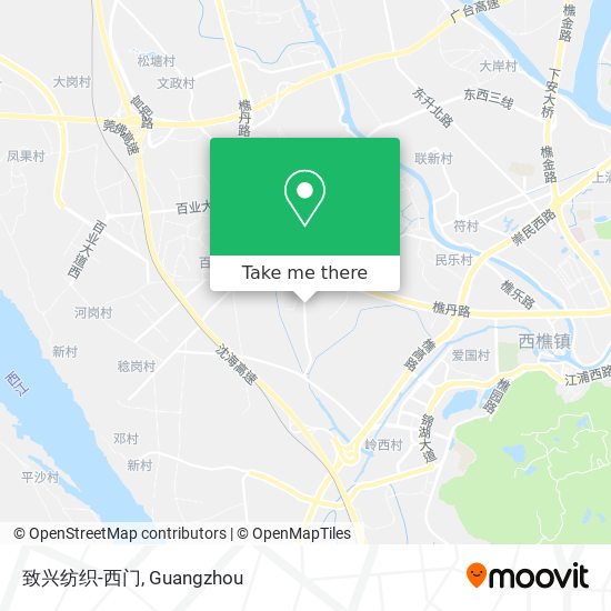致兴纺织-西门 map