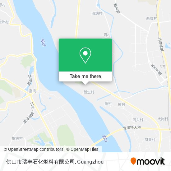 佛山市瑞丰石化燃料有限公司 map