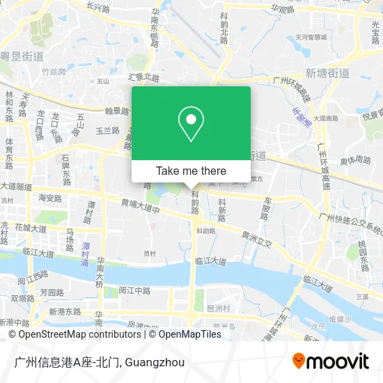 广州信息港A座-北门 map
