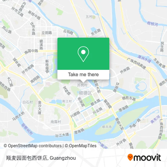 顺麦园面包西饼店 map