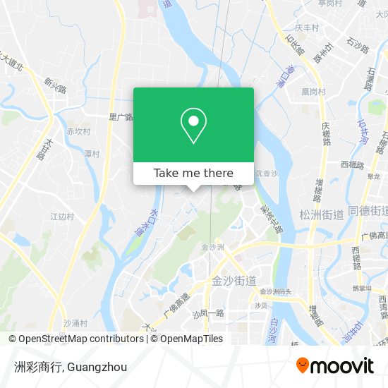 洲彩商行 map