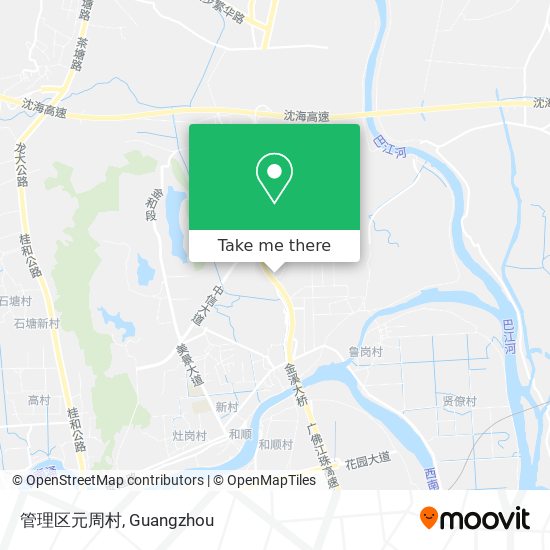 管理区元周村 map