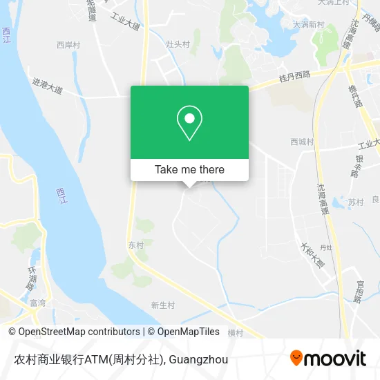 农村商业银行ATM(周村分社) map