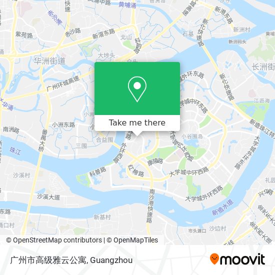 广州市高级雅云公寓 map