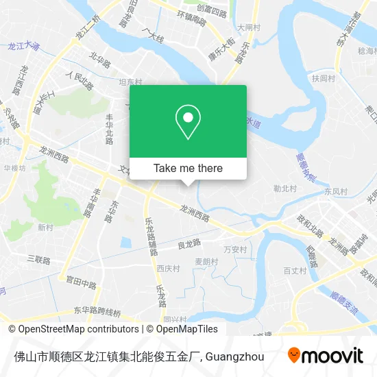 佛山市顺德区龙江镇集北能俊五金厂 map