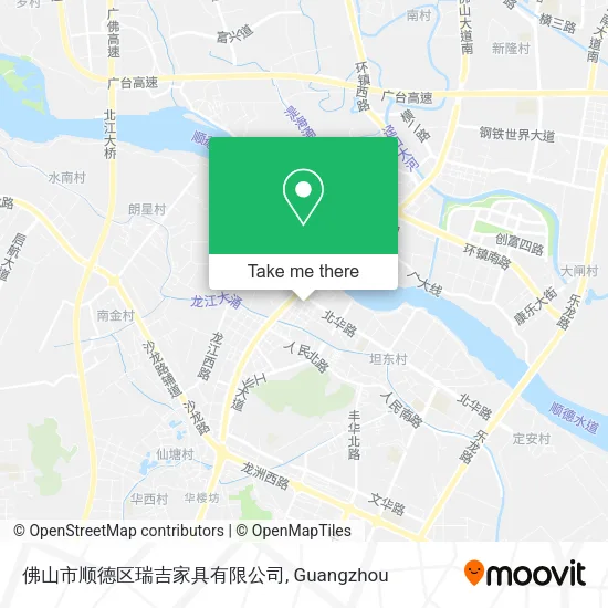 佛山市顺德区瑞吉家具有限公司 map