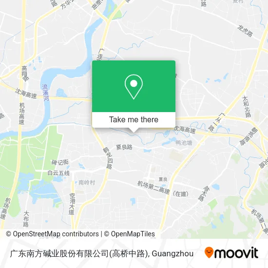 广东南方碱业股份有限公司(高桥中路) map