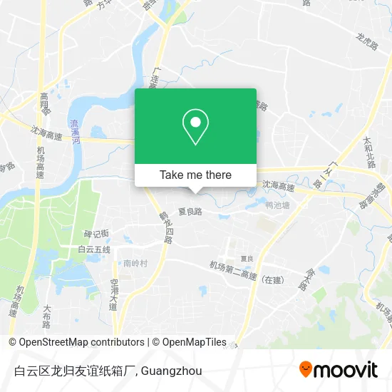 白云区龙归友谊纸箱厂 map