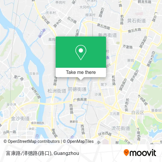 富康路/泽德路(路口) map