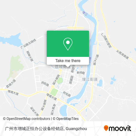 广州市增城正恒办公设备经销店 map