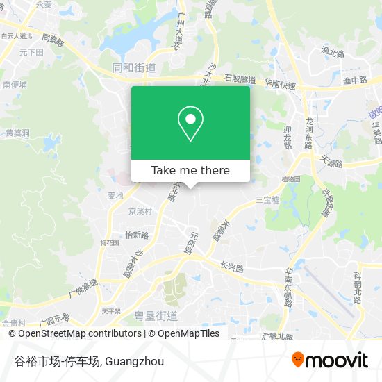 谷裕市场-停车场 map