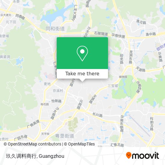 玖久调料商行 map