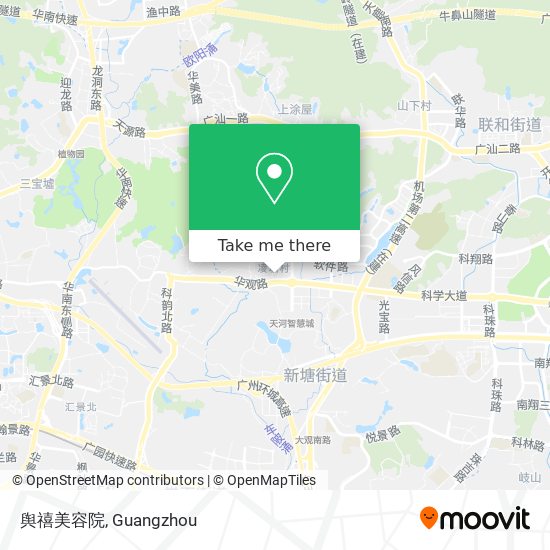 舆禧美容院 map
