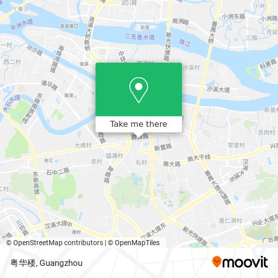 粤华楼 map